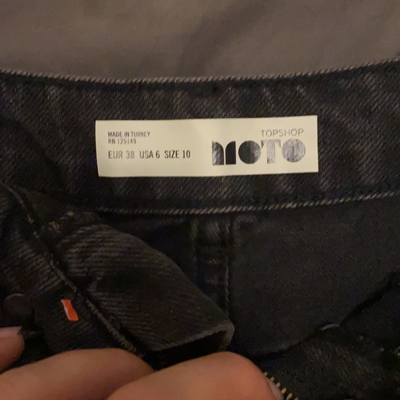 Top shop Jean sparky skirt - Picture 4 of 4